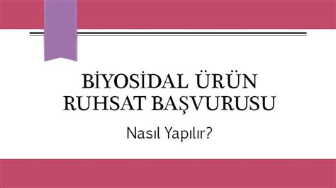 Ruhsat Başvurusu Nasıl Yapılır?